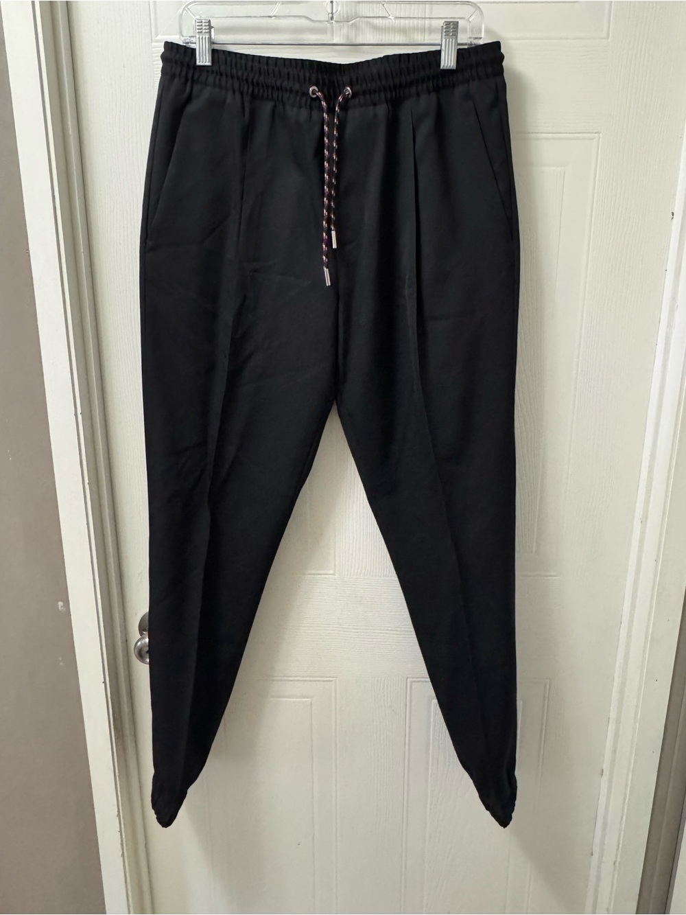 Dior Black Men's Drawstring Joggers
